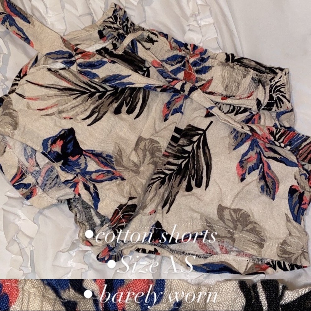 Tropical Print Shorts